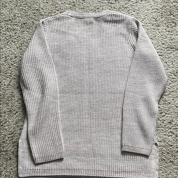 Hasting & Smith Women's Beige V-Neck Sweater - Picture 5 of 7